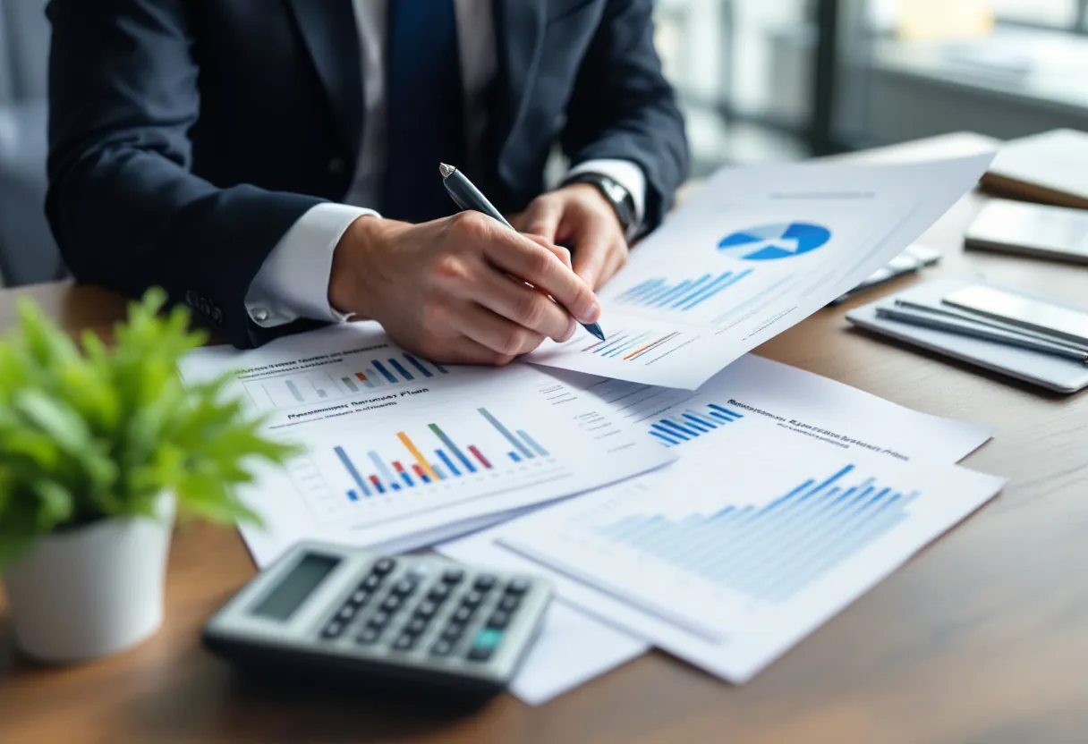 ERISA plan trustee reviewing benefit plan statements